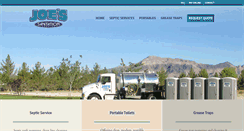 Desktop Screenshot of joessanitation.com